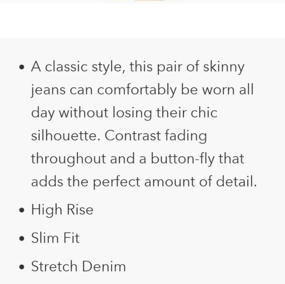 Kut from the Kloth Connie Button Fly Ankle Skinny High Waisted Jeans Summer - Picture 3 of 15